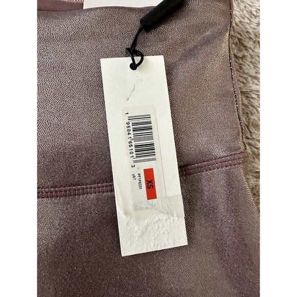 Calvin Klein Metallic-Print High-Waist 7/8 Length Leggings New - Picture 5 of 16